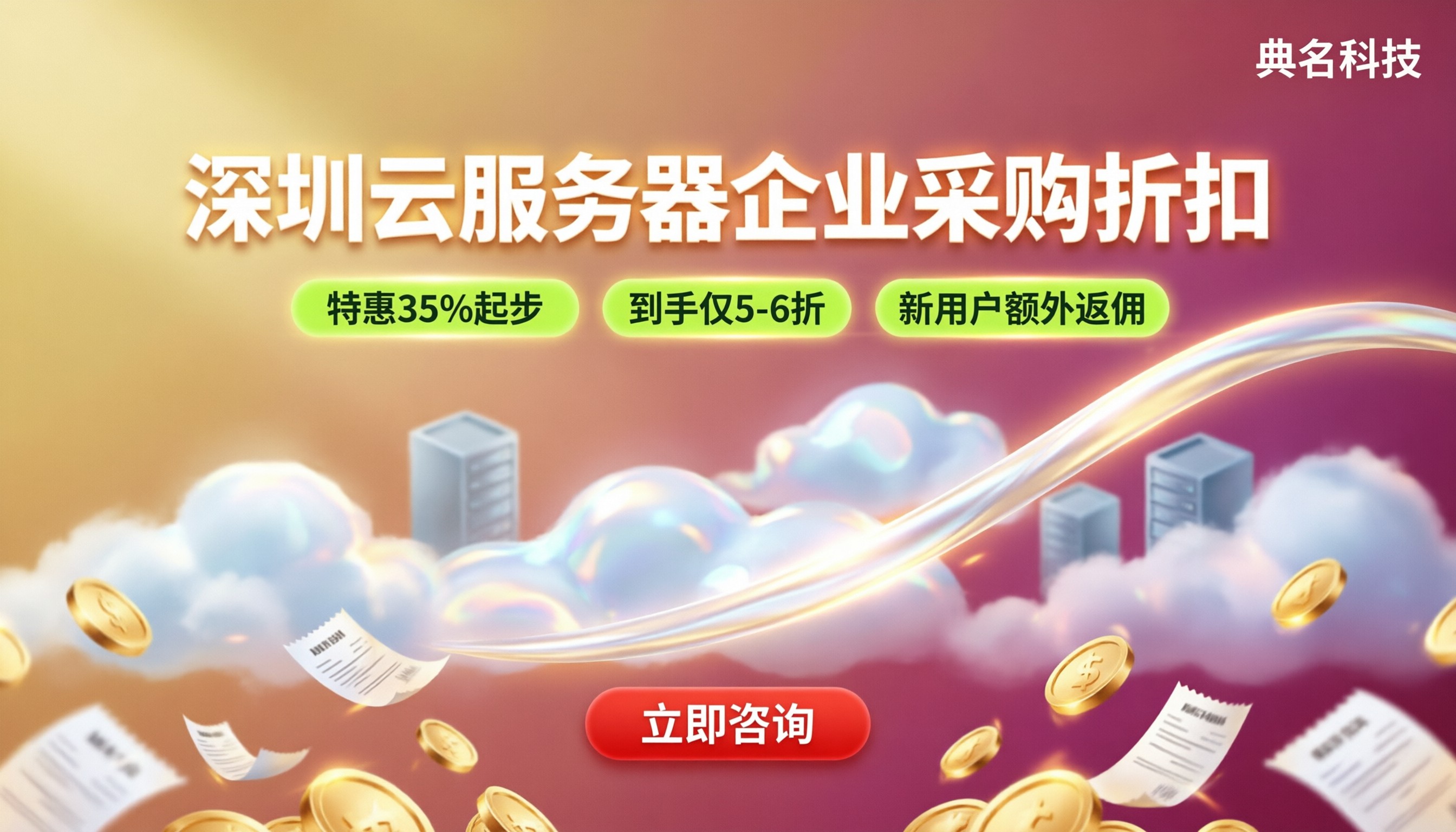 深圳云服务器企业采购折扣:怎么选服务商更省?