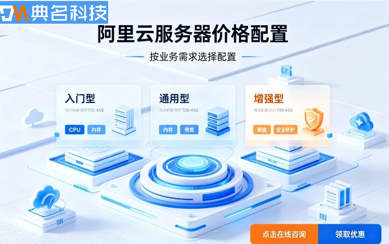 企业官网服务器一年多少钱：阿里云服务器价格配置