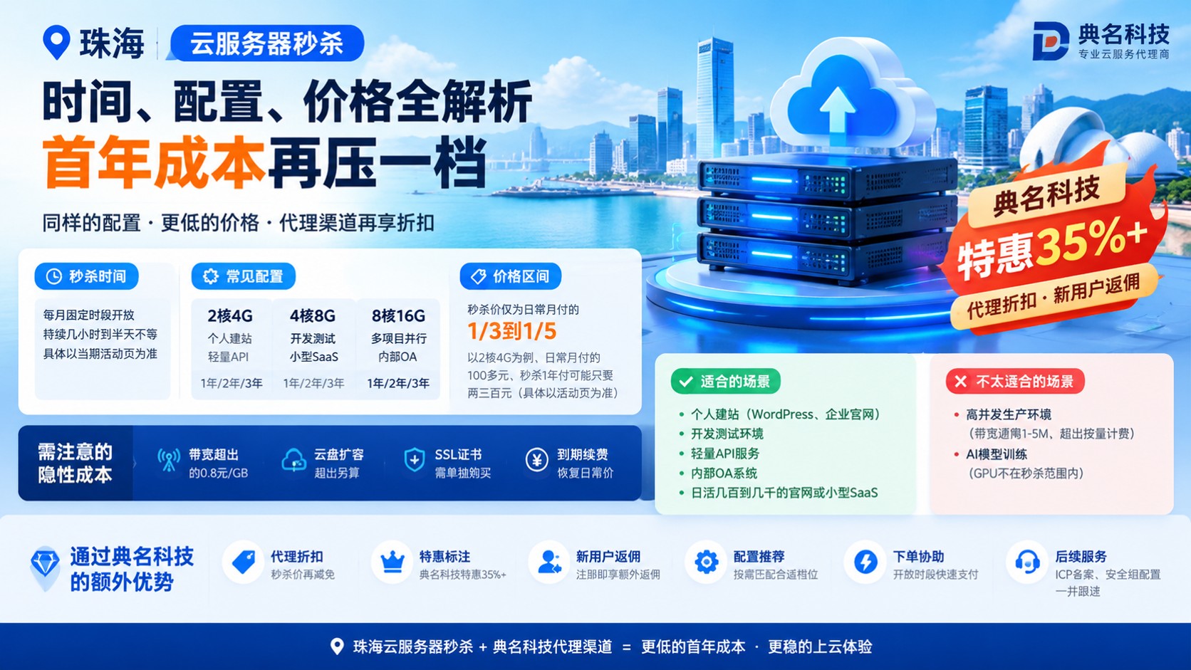 珠海云服务器秒杀:时间、配置与购买流程