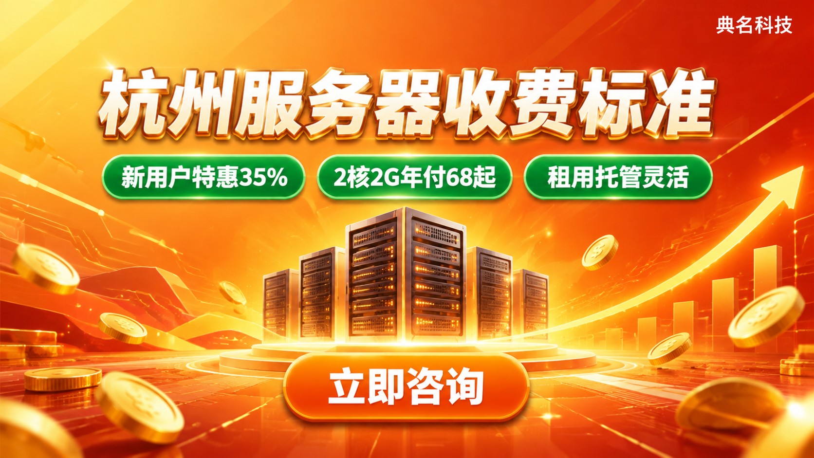 杭州服务器收费标准:租用、托管与价格构成