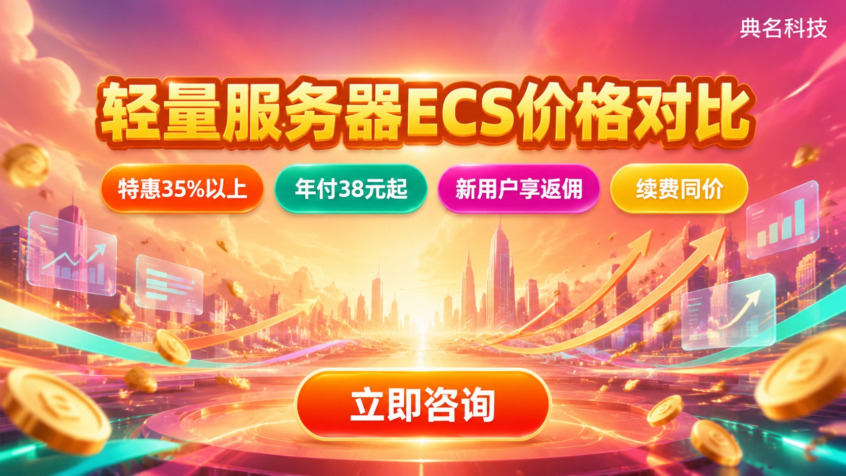 轻量应用服务器ECS价格对比：配置费用与折扣