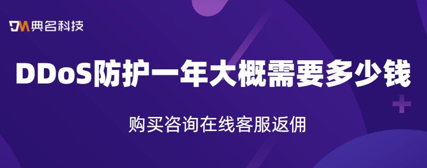 DDoS防护一年大概需要多少钱
