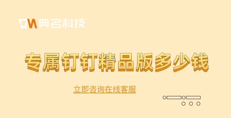 专属钉钉精品版多少钱