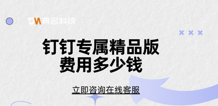 钉钉专属精品版费用多少钱