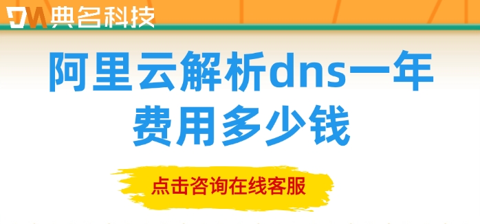 云解析dns收费版：阿里云解析dns一年费用多少钱